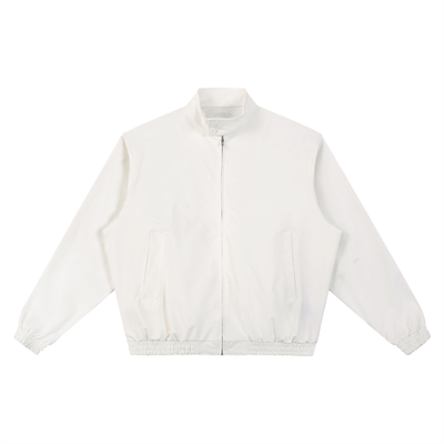 Unisex Stand Collar Bomber Jacket – Casual Streetwear